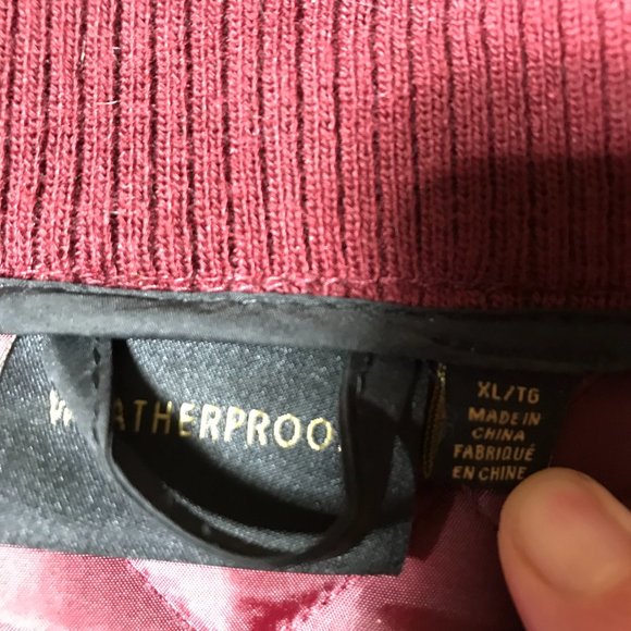 "Weatherproof" quited purple jacket - Picture 3 of 3